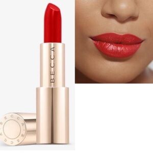 NIB Becca Ultimate Lipstick Love, Crimson, 0.12 Ounce